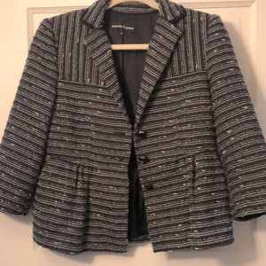 Nanette Lepore flirty wool jacket size 8